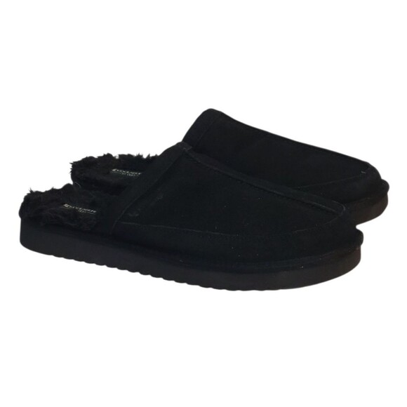 Koolaburra by UGG Other - Koolaburra UGG Men 11 Bordon Suede Scuff Slip On Hand Free Slippers Black Casual